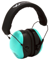 Pyramex VGPM8063C Venture Gear V80 Muff Foam 26 dB 32 dB Over the Head Orange Black/Teal Adult 1 Pair