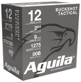 Aguila 1CHB1320 Buckshot  12Gauge 2.75" 00Buck Shot 25 Per Box/10 Case