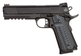 Rock Island 51914 Tac Ultra FS 10mm Auto Caliber with 5" Barrel, 8+1 Capacity, Overall Black Parkerized Finish Steel, Picatinny Rail/Beavertail Frame, Serrated Black Slide & Black/Gray G10 Grip