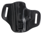 Galco CM440B Combat Master  OWB Black Leather Belt Slide Fits Springfield XD Fits Springfield XD Mod. 2 Fits Springfield XD-M Right Hand