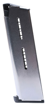 Wilson Combat 47C 1911  7rd Detachable w/ Lo-Profile Steel Floor Plate 45 ACP Stainless Steel