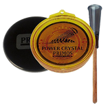 Primos 217 Power Crystal Turkey Friction Call Turkey Hen Sounds Attracts Turkeys Multi Color Crystal/Wood