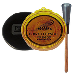 Primos 217 Power Crystal Turkey Friction Call Turkey Hen Sounds Attracts Turkeys Multi Color Crystal/Wood