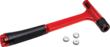 Hornady 050092 Lock-N-Load Impact Bullet Puller Black Red Plastic Handgun Rifle Firearm