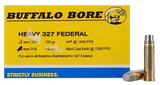 Buffalo Bore Ammunition 37B20 Heavy Strictly Business 327Federal Mag 130gr Hard Cast 20 Per Box/12 Case
