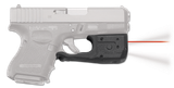 Crimson Trace 0172201 Laserguard Pro Compatible w/Glock Subcompact, Red Laser/White Light