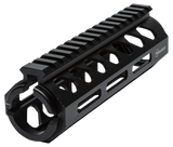 Firefield FF34057 Edge Handguard 6.62" 2-Piece M-LOK, Carbine Style Made of 6061-T6 Aluminum with Black Matte Finish for AR-15