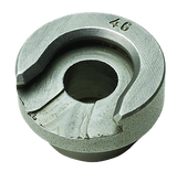 Hornady 390546 Shell  Holder Universal Size #6 Silver Multi Caliber Steel