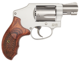 Smith & Wesson 170348 Performance Center Model 642 Enhanced Action 38 S&W Spl +P 5rd 1.88" Stainless Steel Barrel & Cylinder Matte Silver Aluminum Frame with Custom Wood Grip