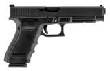 Glock UG4130103MOS G41 Gen4 Competition MOS 45 ACP 13+1 5.31" Black Steel Barrel, Matte Black MOS Cut/Serrated Steel Slide, Black Polymer Frame w/Picatinny Rail, USA Made