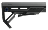 Strike STRIKEESMOD1BKBLU MOD1 Mil-Spec Black with Blue Accent Synthetic for AR-15, M16