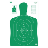 Birchwood Casey 37015 EZE-Scorer  Silhouette Paper Hanging 23" x 35" Green 5 Pack