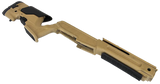 Archangel AAMINIDT Precision Stock  Desert Tan Synthetic Fixed with Adjustable Cheek Riser for Ruger Mini-14, Mini Thirty