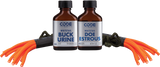 Code Blue OA1074 Double Drag Combo  Deer Attractant Doe In Estrus/Buck Urine 1 oz Bottles
