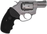 Charter Arms 72224 Pathfinder  Small 22 LR, 8 Shot 2" Stainless Steel Barrel  & Cylinder, Anodized Aluminum Frame w/Black Finger Grooved Rubber Grip, Exposed Hammer