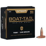 Speer 1628 Boat-Tail  7mm 145gr Jacketed Soft Point Boat Tail 100 Per Box/5 Case