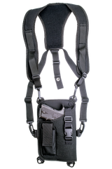 GrovTec US Inc GTHL14905R Trail Pack  Shoulder Black 1000D Nylon Harness Fits Large Semi-Auto Fits 4.50-5" Barrel Right Hand