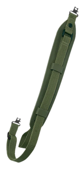 Outdoor Connection SGSS20972 Super Grip Sling Green Nylon 32" OAL Padded Rifle/Shotgun