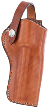 Bianchi 10054 1L Lawman Western OWB 02 Tan Leather Belt Loop Fits Colt New Frontier/Colt Single Action Army
