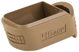 Springfield Armory XD5007 Mag Sleeve  made of Polymer with Flat Dark Earth Finish & 1 Piece Design for 45 ACP Springfield XD Magazine