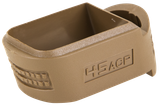 Springfield Armory XD5007 Mag Sleeve  made of Polymer with Flat Dark Earth Finish & 1 Piece Design for 45 ACP Springfield XD Magazine