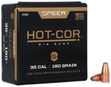 Speer 2435 Hot-Cor  35Cal 180gr Spitzer Soft Point 100 Per Box/5 Case