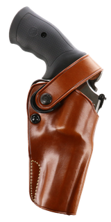 Galco DAO308 DAO  OWB Tan Leather Belt Slide Fits S&W Governor Right Hand