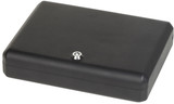 Bulldog BD1128 Pesonal Vault  Large Key Entry Black Steel Holds 1 Handgun 11" H x 8.50" W x 2.25" D