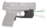 Crimson Trace 0169701 Laserguard Pro S&W M&P Shield 45 ACP, Green Laser