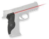 Crimson Trace 0119401 Lasergrips  S&W M&P Full-Size, Red Laser Black Polymer