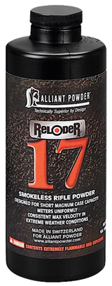 Alliant Powder RELODER17 Rifle Powder Reloder 17 Rifle Multi-Caliber Magnum 1 lb