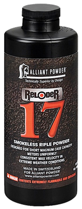 Alliant Powder RELODER17 Rifle Powder Reloder 17 Rifle Multi-Caliber Magnum 1 lb