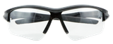 Howard Leight R02214 Uvex Acadia Adult Clear Lens Anti-Fog Black Frame