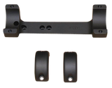 DNZ 10006 Game Reaper Scope Mount/Ring Combo Matte Black 1" Tube, Fits TCA Impact/Triumph/Pro HUnter FX/Pro Hunter/Omega/Encore, Medium Rings