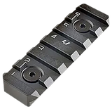 Strike Industries LINKRS6BK MLOK LINK Rail Section- 6 Slots  Black Anodized
