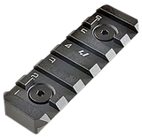 Strike Industries LINKRS6BK MLOK LINK Rail Section- 6 Slots  Black Anodized