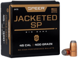 Speer 2479 Hot-Cor  45Cal 400gr Soft Point Flat Nose 50 Per Box/5 Case