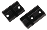 Weaver Mounts 48472 Top Mount Base Pairs  Matte Black Remington 7400