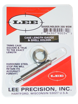 Lee Precision 90034 Case Length Gauge  Silver 300 WSM Steel