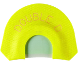 HS Strut 05905 Double D Double Reed Diaphragm Call Double Reed Turkey Hen Sounds Attracts Turkeys Yellow