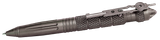 Uzi Accessories UZITACPEN4GM Tactical Pen  Gun Metal Aluminum 6" Features Glass Breaker/Cuff Key