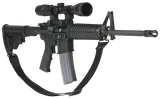 Max Ops SPT4 Duty Tactical Sling Black Webbing 11" OAL Adjustable Two-Point Tactical