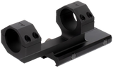 Aim Sports MTCLF115 Cantilever Scope Mount/Ring Combo Black Anodized Aluminum Rifle 1" Tube Medium Rings