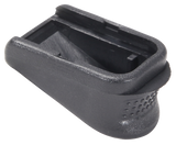 Pachmayr 03882 Grip Extender  Extended 2rds, Compatible w/Glock26/27/33/39 add 2rd, Black Polymer 2 Per Pack