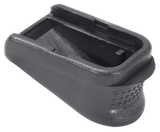 Pachmayr 03882 Grip Extender  Extended 2rds, Compatible w/Glock26/27/33/39 add 2rd, Black Polymer 2 Per Pack