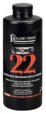 Alliant Powder RELODER22 Rifle Powder Reloder 22 Rifle Multi-Caliber  Magnum 1 lb