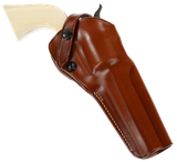 Galco SAO168 SAO  OWB Tan Leather Belt Slide Fits Ruger Single-Six Right Hand