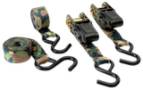 HME RS4PK Camouflage Ratchet Tie Down Straps Camouflage 4 Pack