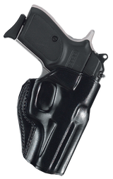 Galco SG600B Stinger  OWB Black Leather Compatible w/Sig P365/P365 SAS/Glock 42 Compatible w/ Belt Loop Mount Right Hand