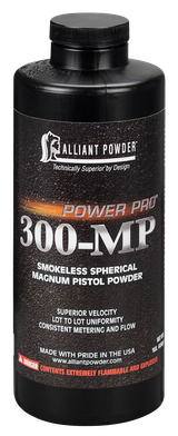 Alliant Powder PWR300MP Pistol Powder Power Pro 300-MP Handgun Multi-Caliber Magnum 1 lb